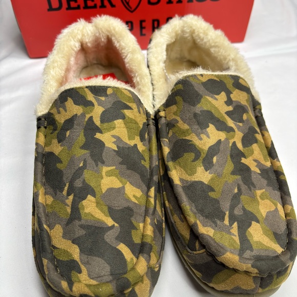 NWT Deer Stags Men\'s Camouflage Loafers‎ size 9 main image 5